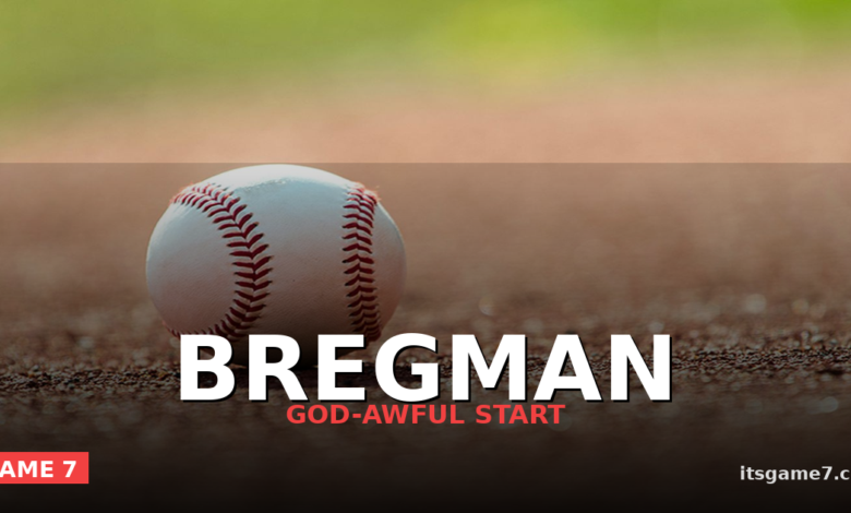 Alex Bregman Calls His Own Cubs Start God-Awful as Slump Drags On 1