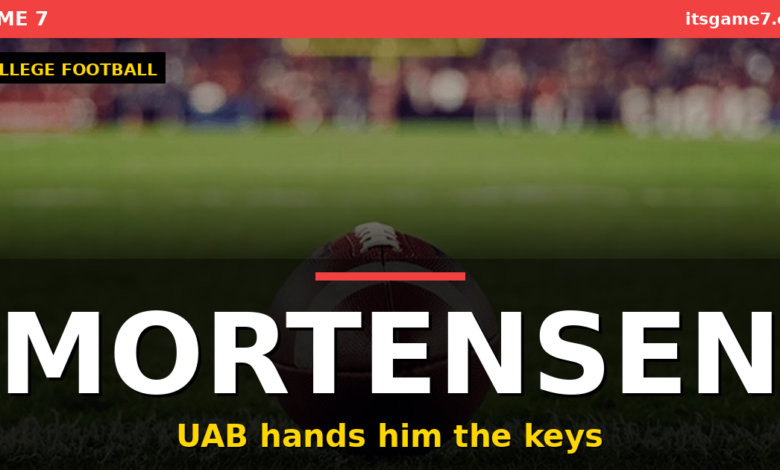 Alex Mortensen Lands UAB Head Coach Job, Following In His Late Father's Football Path 1