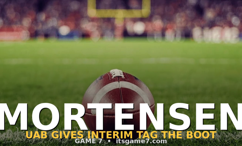 Alex Mortensen Gets the UAB Head Coach Job: Why the Promotion Makes Sense 1