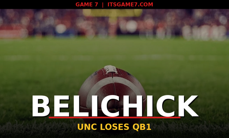 Bill Belichick UNC Loses Transfer QB Taron Dickens, Faces 4-Win Season 1