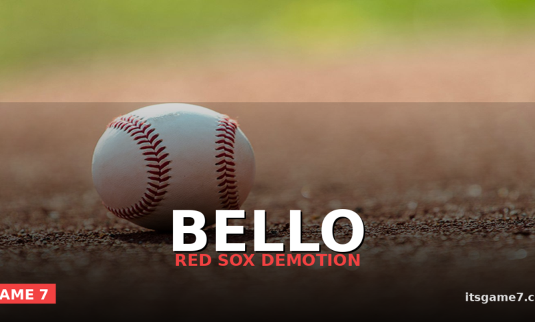 Brayan Bello Shed Tears After Red Sox Demotion to Triple-A Worcester 1