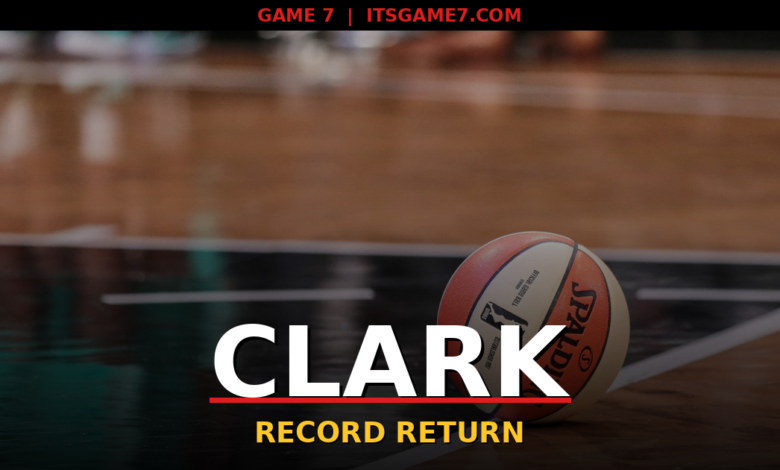 Caitlin Clark Returns to Fever, Sets Another WNBA Record 1