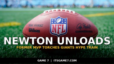 Cam Newton Says Giants Hype Is Way Too Early, and He Might Have a Point 1