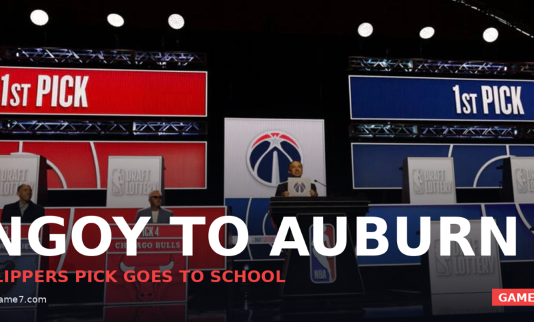Clippers Draft Pick Narcisse Ngoy Is Going to Auburn: What It Means for LA 1