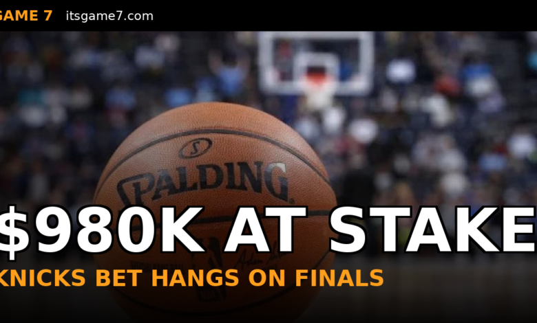 DraftKings Bettor Could Turn $49,000 Into $980,000 If the Knicks Win the NBA Finals