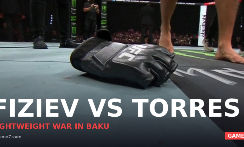 Fiziev vs. Torres Headlines UFC Fight Night Tonight: Why This Lightweight Bout Matters 1