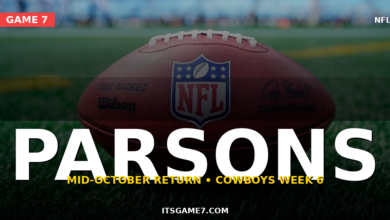 Micah Parsons Is Targeting a Mid-October Return. The Cowboys Reunion Game Is Right There 8