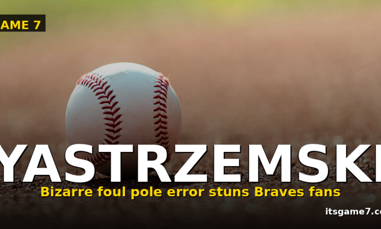 Mike Yastrzemski's Bizarre Foul Pole Error Already the Strangest Play of the MLB Season 1