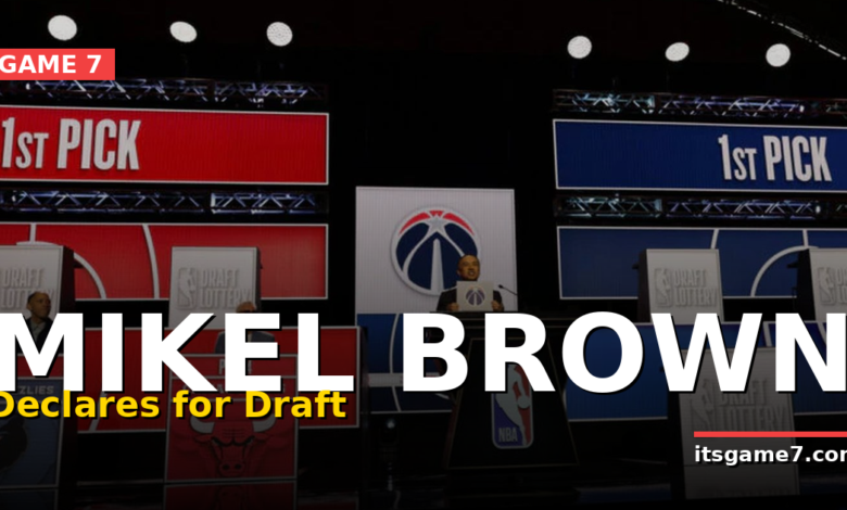 Mikel Brown Jr. Declares for 2026 NBA Draft After Standout Louisville Freshman Season 1