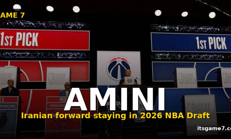 Mohammad Amini Stays in 2026 NBA Draft: Iranian Forward Could Be Late Steal 1