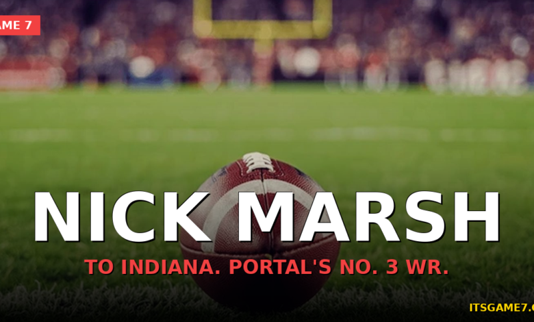Indiana Lands Top WR Transfer Nick Marsh From Michigan State. Curt Cignetti Just Keeps Winning 1