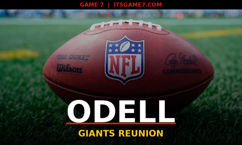Odell Beckham Jr. Reunites With Giants After Eight Years 1