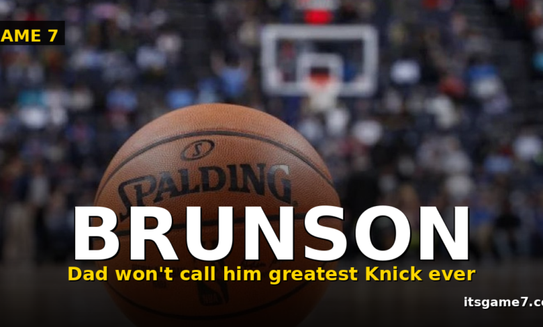 Rick Brunson Won't Crown Jalen Brunson Greatest Knick Ever, Stays Loyal to Ewing 1