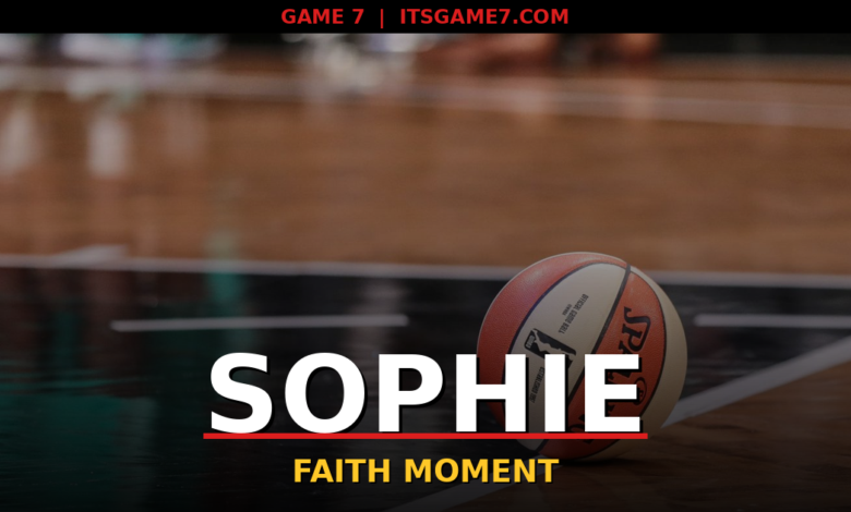 Sophie Cunningham Recommits to Faith With Public Baptism 1