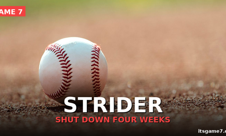 Spencer Strider Shut Down Four Weeks With Elbow Inflammation, Braves Hold Out Hope 1