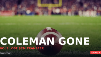 Tennessee Loses $2 Million Transfer Chaz Coleman: What His Exit Means for the Vols 3
