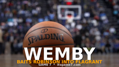 Victor Wembanyama Trolled Mitchell Robinson Into a Flagrant Foul During Game 4 1