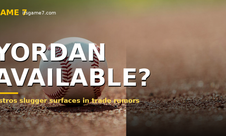 Yordan Alvarez Trade Rumors Heat Up: Are the Astros Actually Selling?