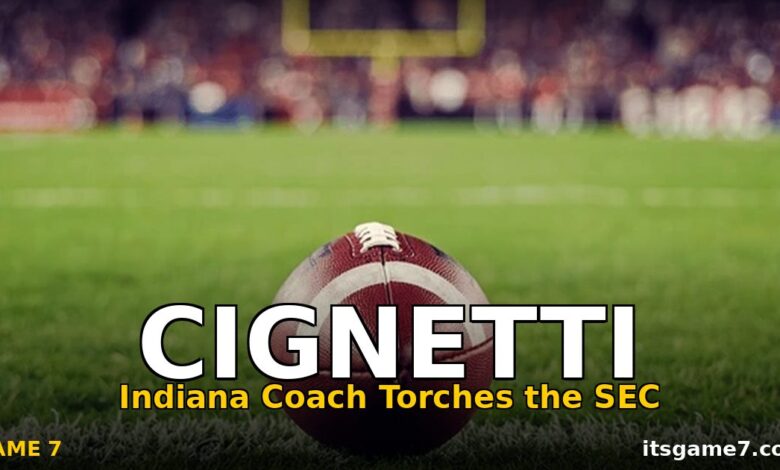 Curt Cignetti Fires Shots at SEC at Big Ten Media Day: Indiana Coach Says the Quiet Part Out Loud