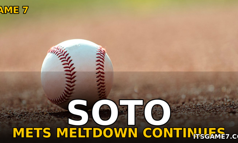 Juan Soto and the Mets Serve Up a Little League Home Run to George Springer in Toronto 1