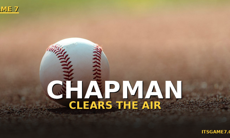 Aroldis Chapman Clears the Air on His Yankees Apology Demand 1