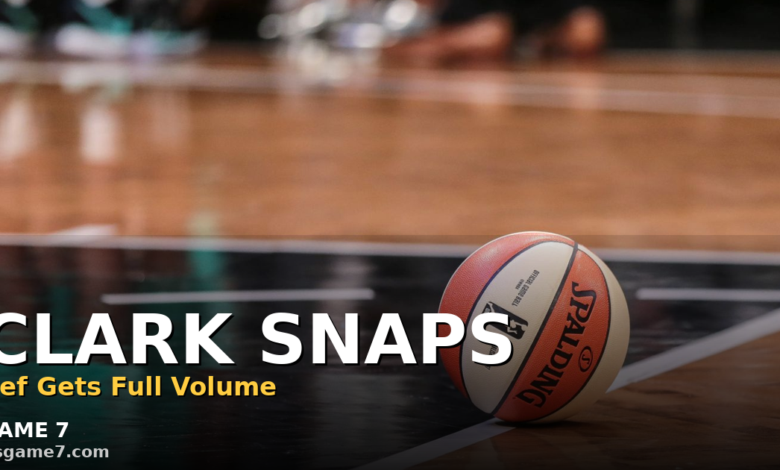 Caitlin Clark Lost Her Cool at a WNBA Referee and the Video Is Everywhere