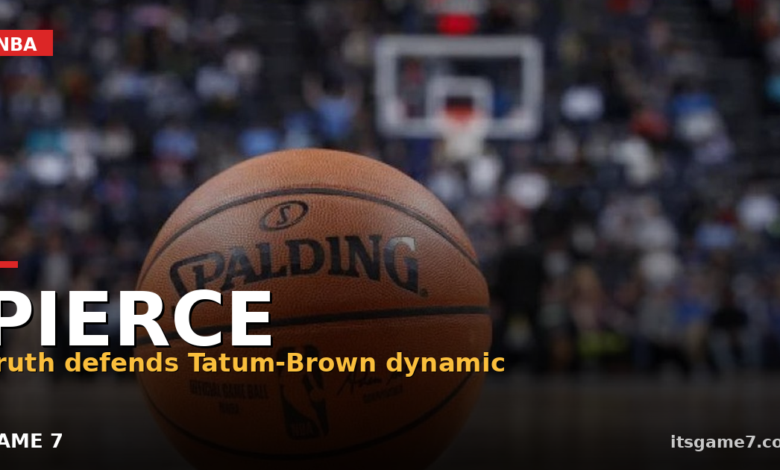 Paul Pierce Fires Back at Report Claiming Jayson Tatum and Jaylen Brown Were Not Close