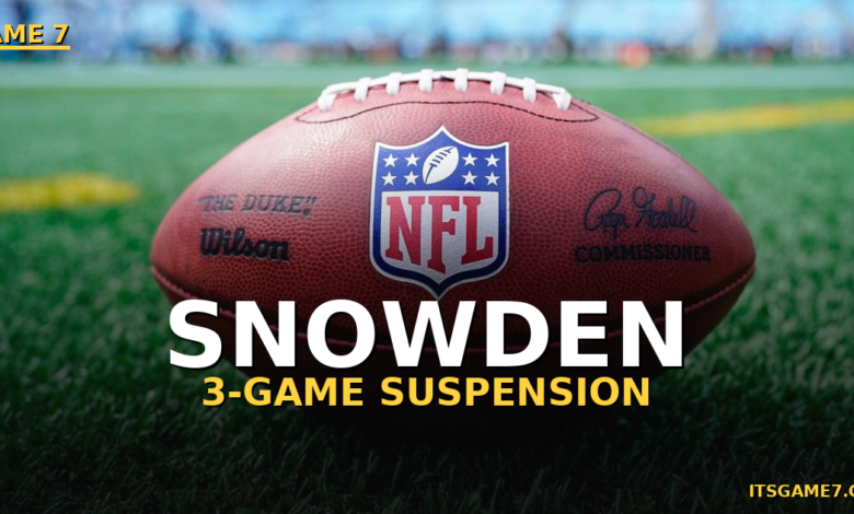 Cowboys Pass Rusher Charles Snowden Hit With Three-Game NFL Suspension 1