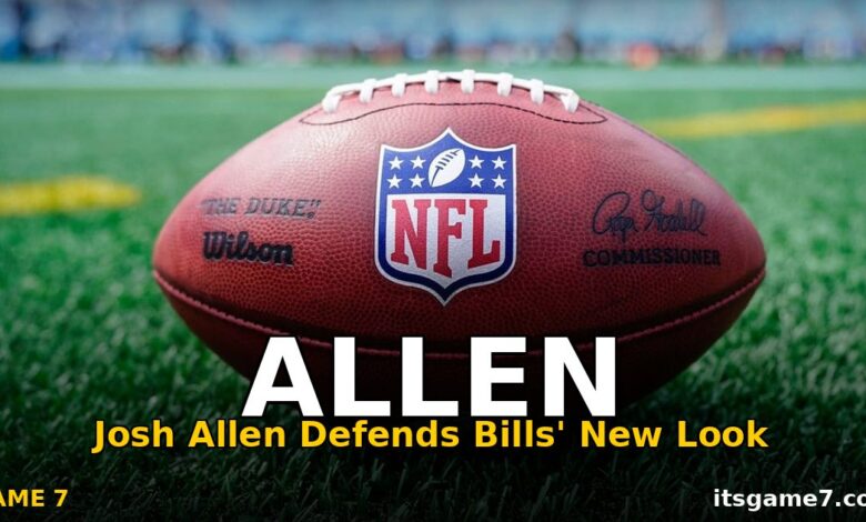 Josh Allen Tells Bills Fans to Stop Hating on the New Nickel City Uniforms