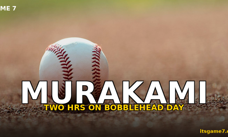 Munetaka Murakami Hits Two Home Runs On White Sox Bobblehead Day