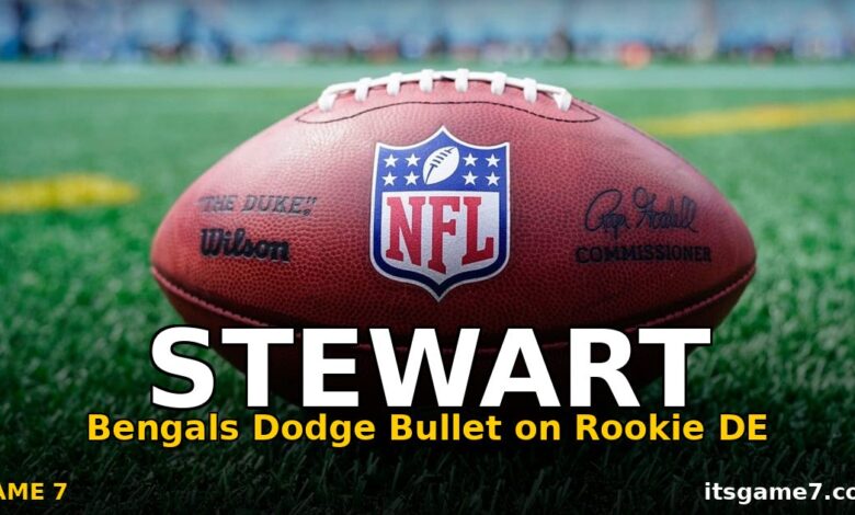 Shemar Stewart Injury Update: Bengals Dodge Bullet as Rookie DE's Knee Diagnosis Revealed