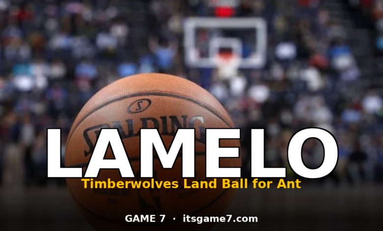 LaMelo Ball Joins Ant Edwards in Minnesota: This Backcourt Could Be Terrifying
