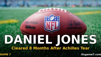 Daniel Jones Cleared for Colts Training Camp Less Than 8 Months After Achilles Tear