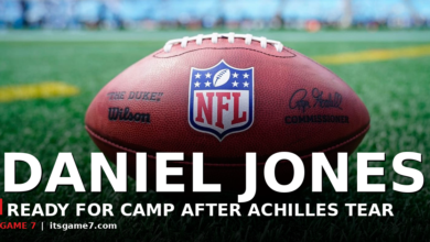 Daniel Jones Says Torn Achilles Fully Healed, Ready for Colts Training Camp