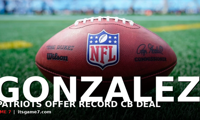 Patriots Offer Christian Gonzalez Record-Breaking Cornerback Extension Worth $31M Per Year