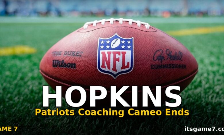 DeAndre Hopkins' Patriots Coaching Cameo Ends, Mike Vrabel Confirms Departure