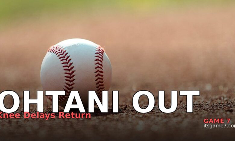 Shohei Ohtani's Knee Setback Puts His Pitching Return on Ice, Dodgers Wait It Out