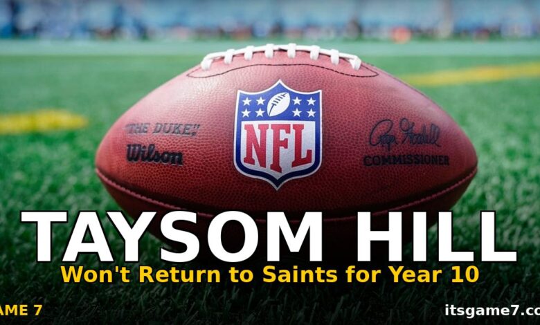 Taysom Hill Says Saints Return Is 'Not in the Cards' After Nine Seasons in New Orleans