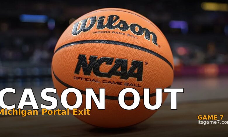 L.J. Cason Enters the Transfer Portal, Michigan's Backcourt Depth Chart Just Got Messier