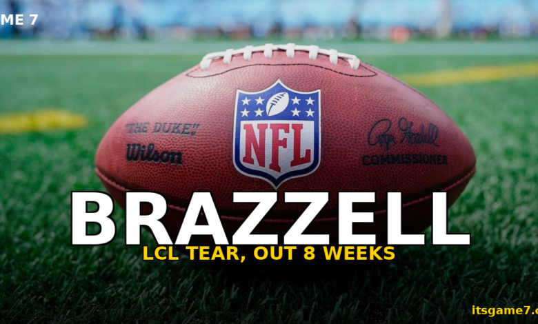 Panthers Rookie Chris Brazzell Suffers LCL Tear, Out Up To Eight Weeks