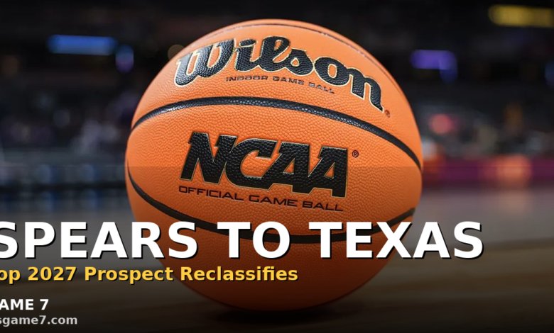 Marcus Spears Jr. Reclassifies and Commits to Texas in Massive Recruiting Coup