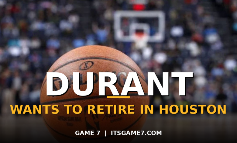 Kevin Durant Wants to Retire in Houston. Rockets Extension Talks Heat Up 1