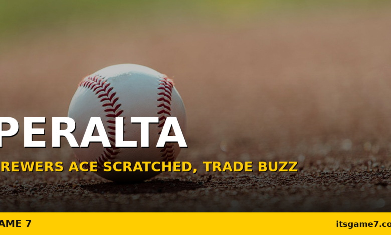 Freddy Peralta Scratched From Start: Brewers Ace Trade Interest Is Real 1
