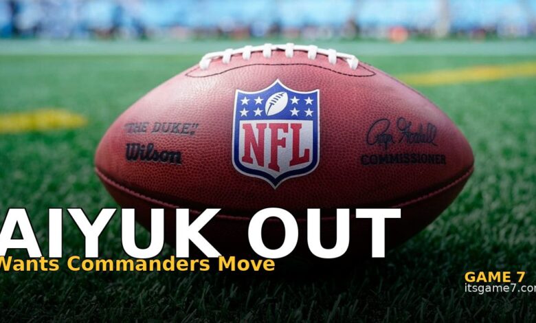 Brandon Aiyuk Wants to Reunite With Jayden Daniels in Washington After 49ers Fallout