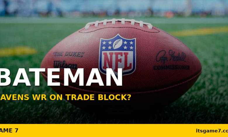 Rashod Bateman Trade Candidates: Ravens WR Could Be Moved Before the Season 1