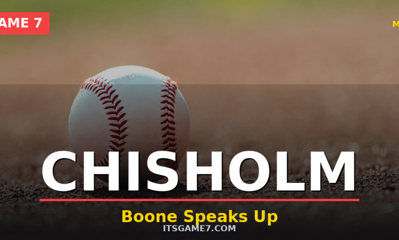 Aaron Boone Gets Blunt on Jazz Chisholm: Yankees Manager Wants More 1