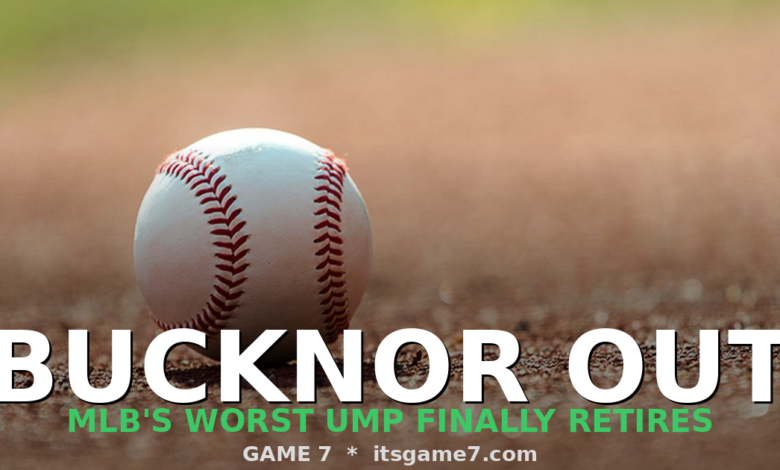 CB Bucknor Is Retiring: MLB's Most Roasted Umpire Accepts Buyout as Baseball Cleans House 1