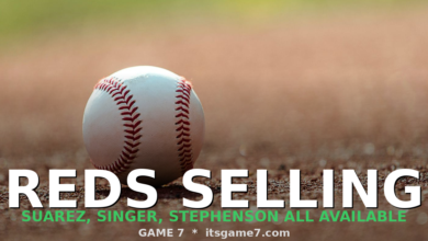 Reds Ready to Sell at the Deadline. Suarez, Singer, Stephenson All on the Block. 2