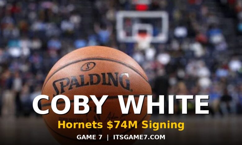 Coby White Signs $74 Million Hornets Deal: Charlotte's New Starting Point Guard