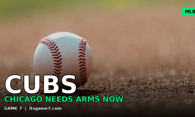 The Cubs Have a Pitching Emergency: What Chicago Must Do Before the Trade Deadline